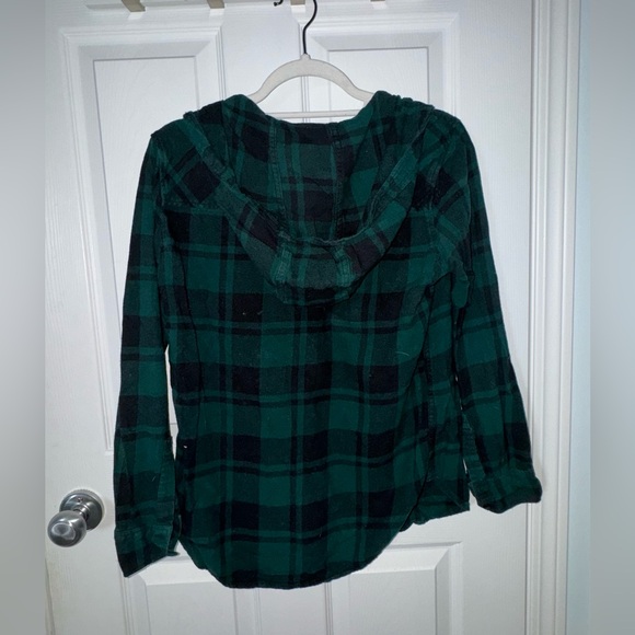 Flannel hoodie - Picture 2 of 2